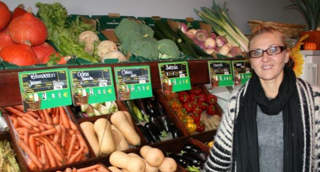 Patricia privilégie surtout les produits locaux. /Photo DDM