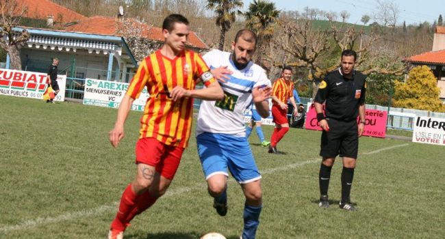 Duel de capitaines entre Florent Serres et Gregory Hurgues./Photo DDM