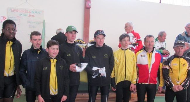 Les jeunes cyclistes du club d'Ornezan. / Photo DDM