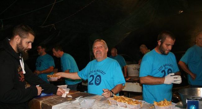 La soirée magrets de l'USL est toujours un rendez-vous incontournable de la fête. /Photo Y.C-S, archives