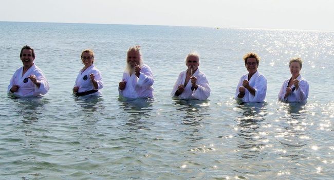 Cette nouvelle saison a débuté par un stage technique au bord de la mer. /Photo DDM.