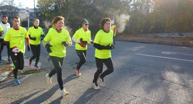 Il ne faisait pas bien chaud samedi matin mais les participants étaient au rendez-vous./photo DDM