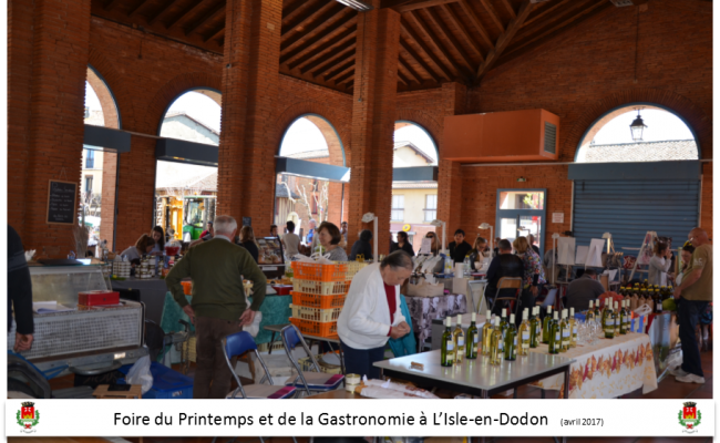 foire du printemps et de la gastronomie l'isle en dodon