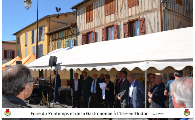 foire du printemps et de la gastronomie l'isle en dodon