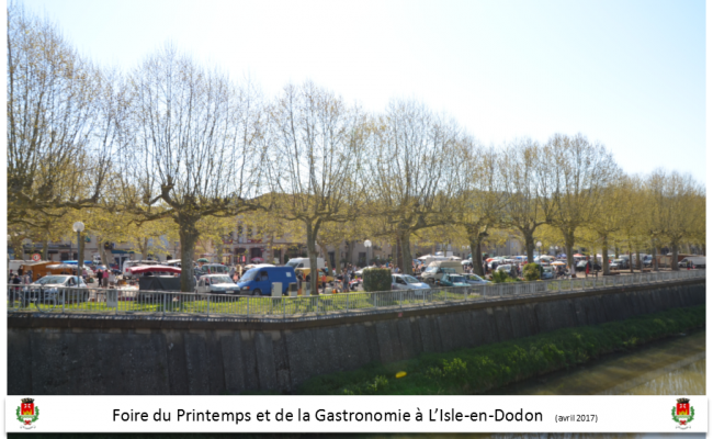 foire du printemps et de la gastronomie l'isle en dodon