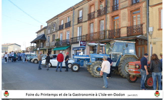 foire du printemps et de la gastronomie l'isle en dodon