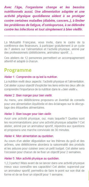 atelier bien dans votre assiette et vos baskets l'isle en dodon