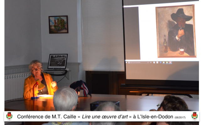 conférence l'isle en dodon marie-thérèse caille