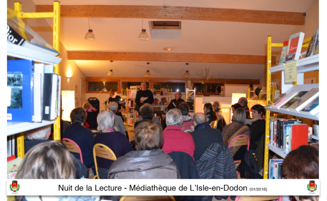 nuit de la lecture l'isle en dodon