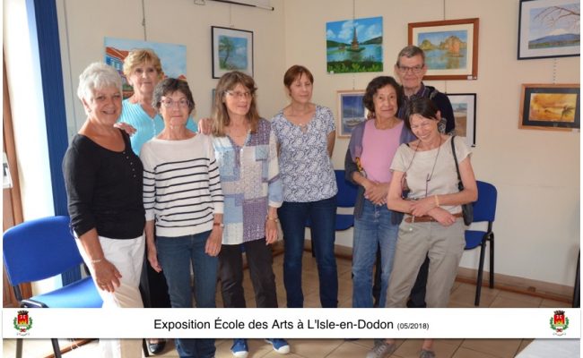 1 Expo école des arts L'Isle-en-Dodon