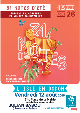 31 notes d'été l'isle en dodon