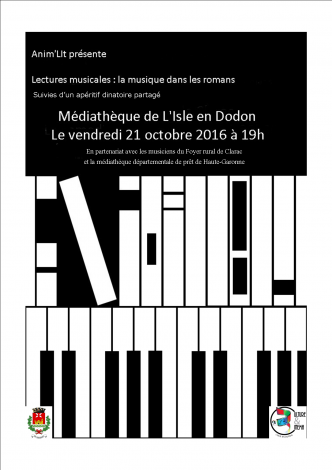 lectures musicales médiathèque l'isle en dodon